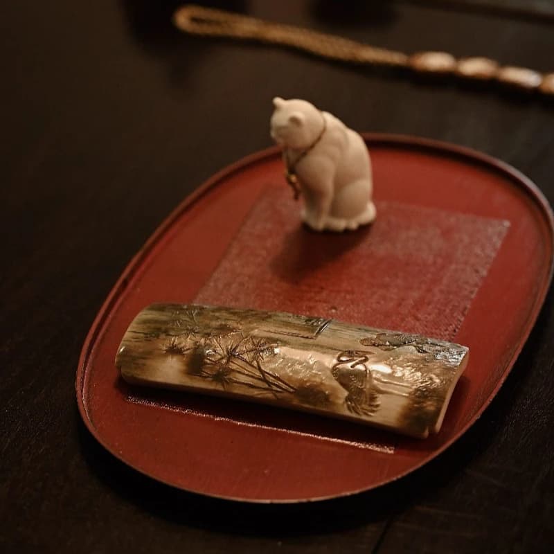 Mammoth "Guanhe" Tea, Tea Set Accessories, Wenwan Collection, Gifts and Crafts