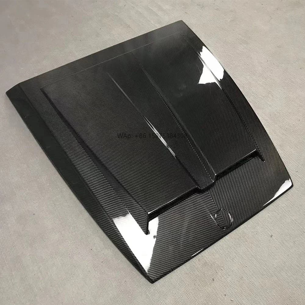 B Style Dry Carbon Fiber Front Bumper Hood Bonnet Cover for W464 New G-class G300 G350 G500 G550 G63 G65 2018UP