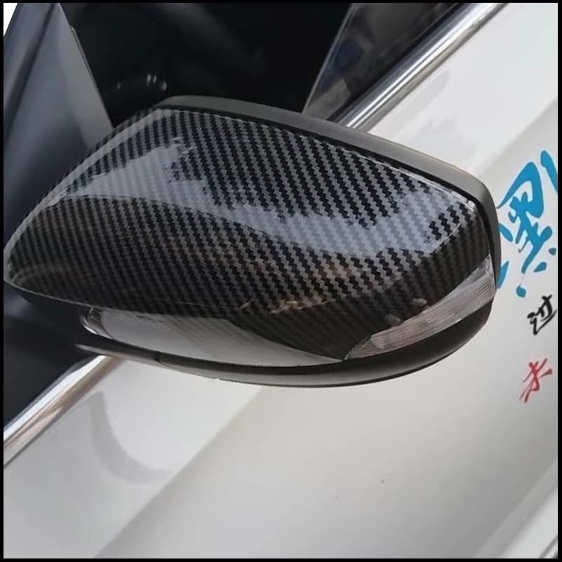 Car Styling For Skoda Fabia Rapid 2015-2019 Rearview Mirror Cover Cap Shell Housing Replacement Auto Parts Accessories