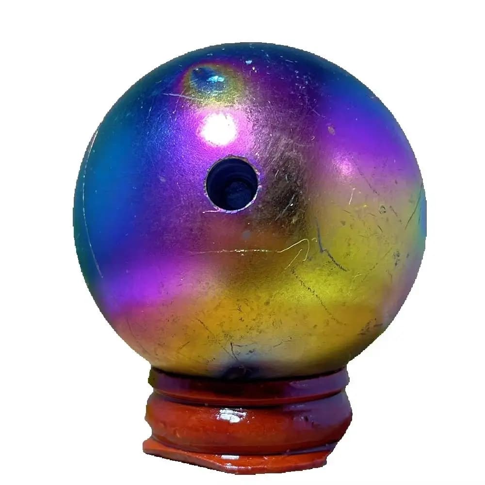 Crystal Natuarl Aura Sphere Ball Stone Quartz Home Gemstone Specimen Room Decoration Gift Feng Shui Healing Mineralsnergy+Stand