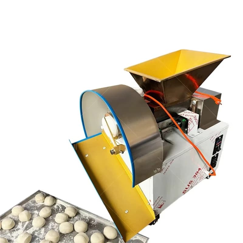 Wholesale Double Speed Cheap Dough Divider Pressing Dough Sheeting Belt Making Machine Bread Dough Divider Rounder Machine