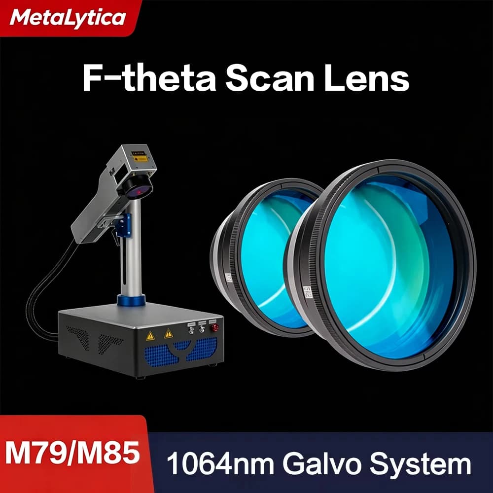 MetaLytica F-theta Scan Lens 1064nm 150x150 F210 220x220 F330 Field Lens for YAG Fiber Laser Galvo System