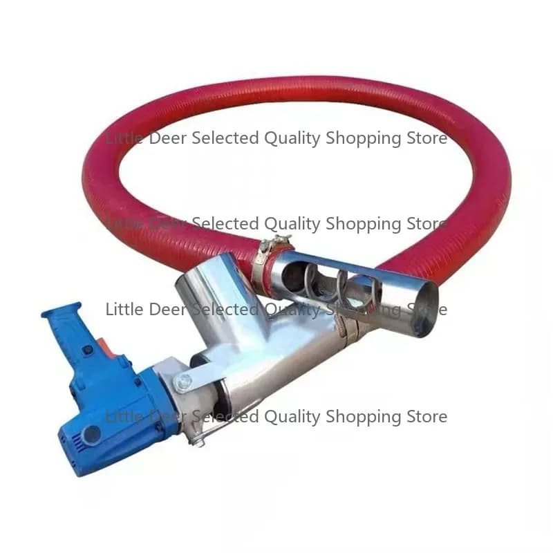 1800W   Small household large grain suction truck  Hose Screw conveyor.
