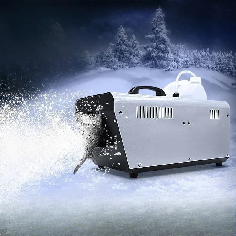 Simulated artificial snow machine stage artificial snowflakes snow with high power