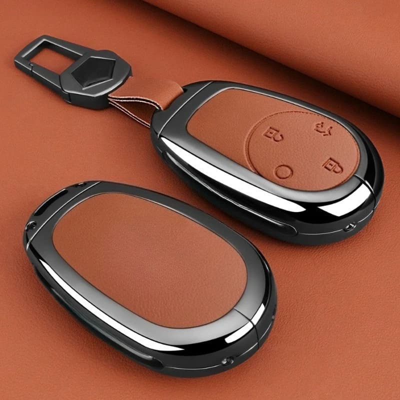 Premium Zinc Alloy Key Cover Case for GAC Toyota BZ3X (Air/Pro/Max) (2025) - Protective Key Fob Shell Keychain