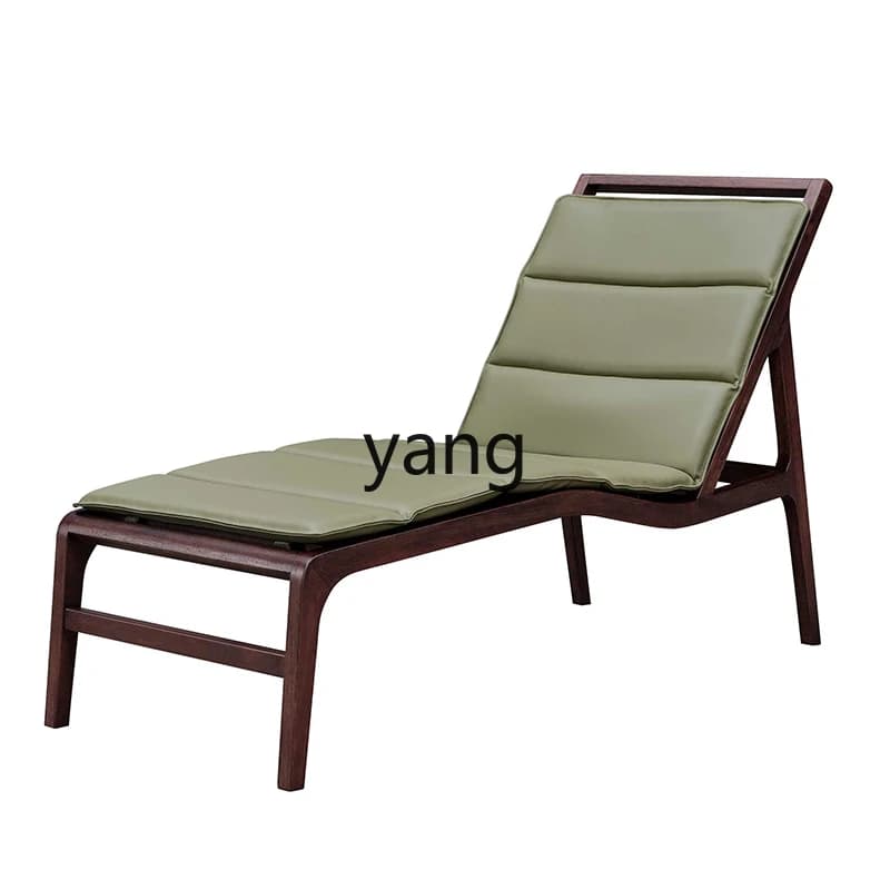 LTT new Chinese recliner light luxury premium lunch break chair balcony home leisure chair