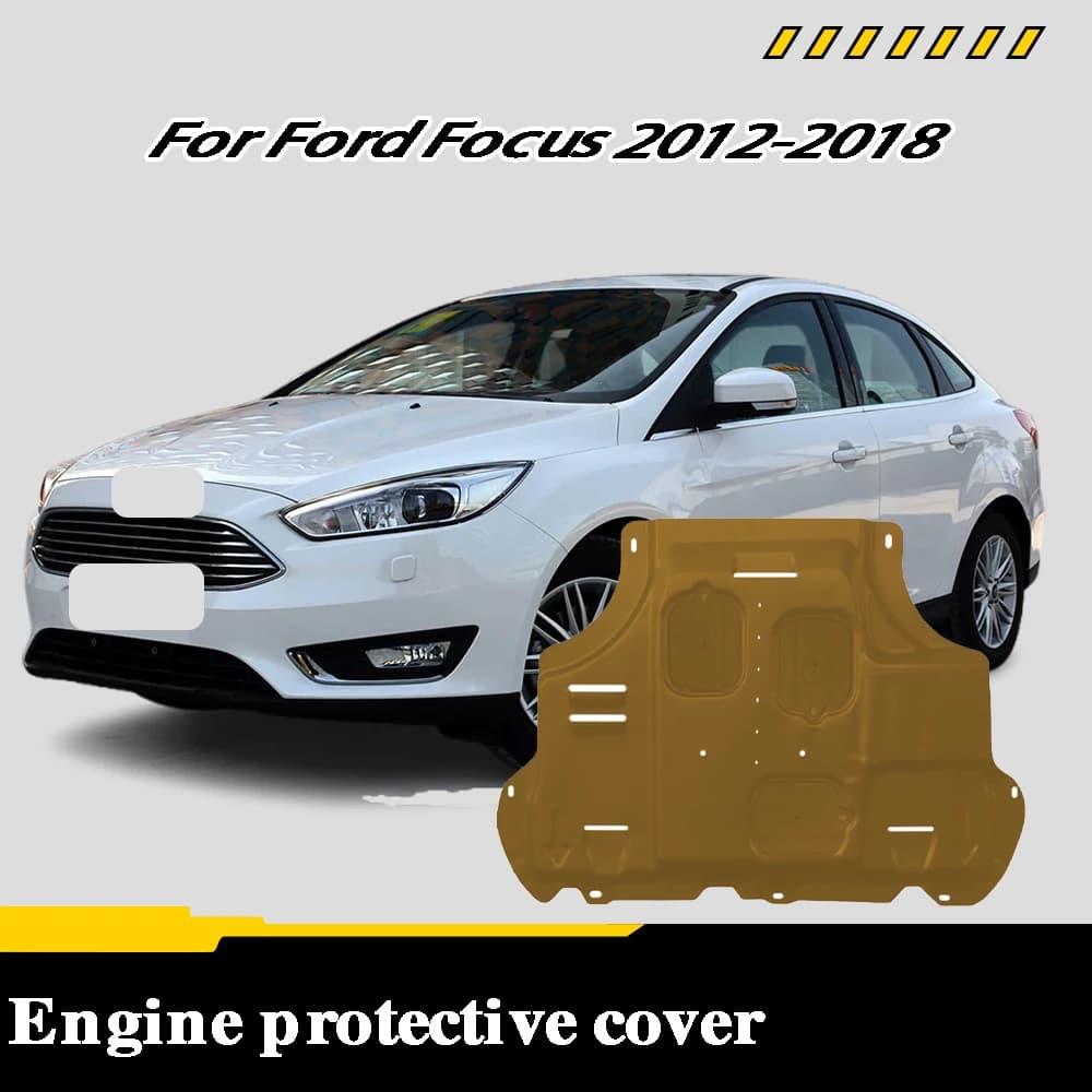 For Ford Focus 2012-2018 1.6L 2.0L Engine Chassis Shield Splash Bottom Protection Board Car Accessories Under Cover