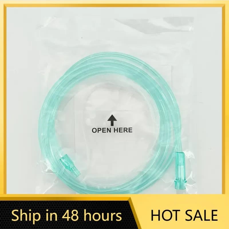 15Pcs Nasal Cannula Disposable Tubes Double Stuffy Nose Tubing Plastic Nasal Tube Nasal Tubes 2.0M
