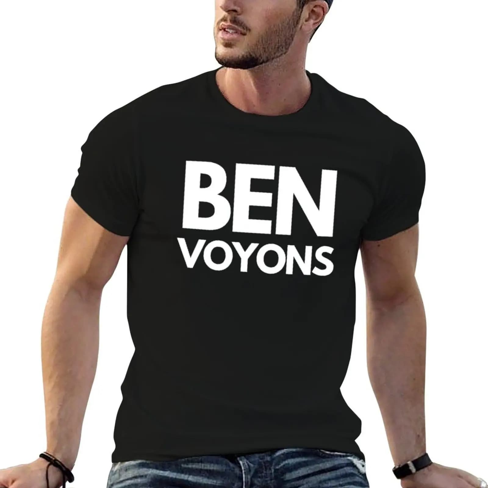 Ben Voyons T-Shirt custom shirt croswit shirt man shirts graphic tee men