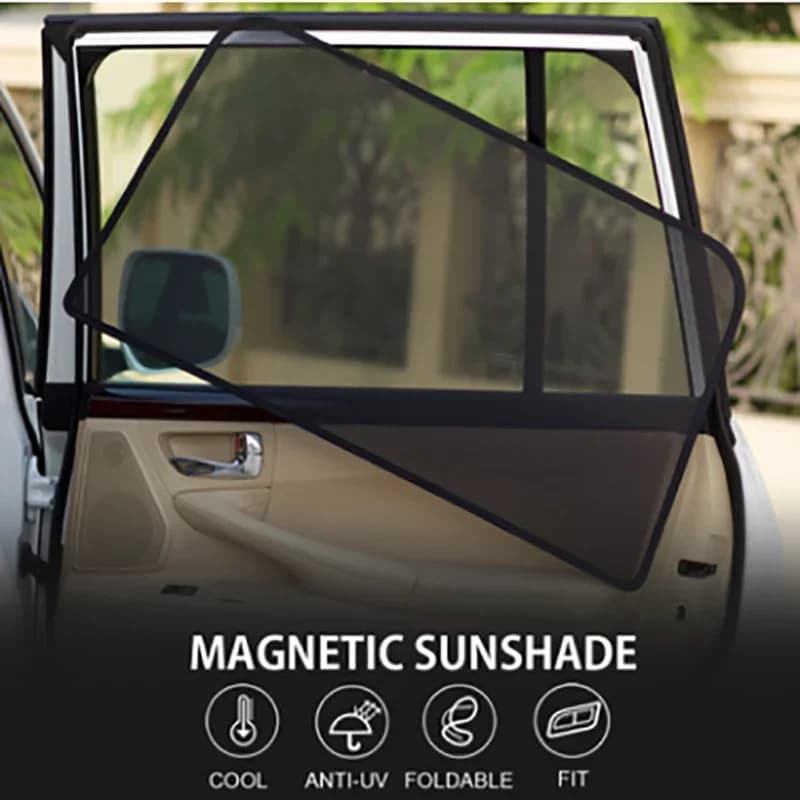 For Nissan x Ttail xTrail T32 2014 2019 2020 Magnetic Car Sun Shade Cover Car Side Window Mesh Curtain UV Protection Sun Visor