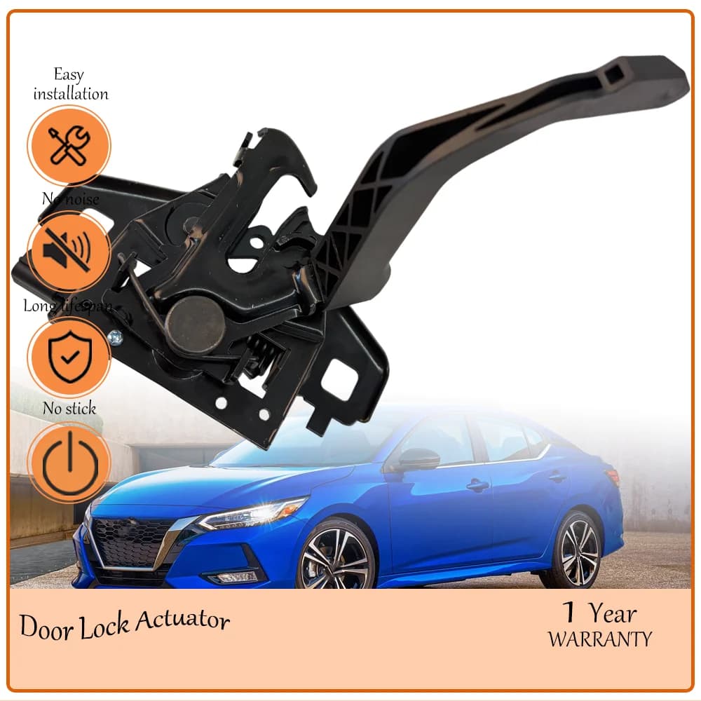 Black Swivel Arm Hood Catch Latch Assembly,calibrated for Nissan Sentra 2020-2021, Direct Fit Replacement 65601-6LA0A,656016LA0A