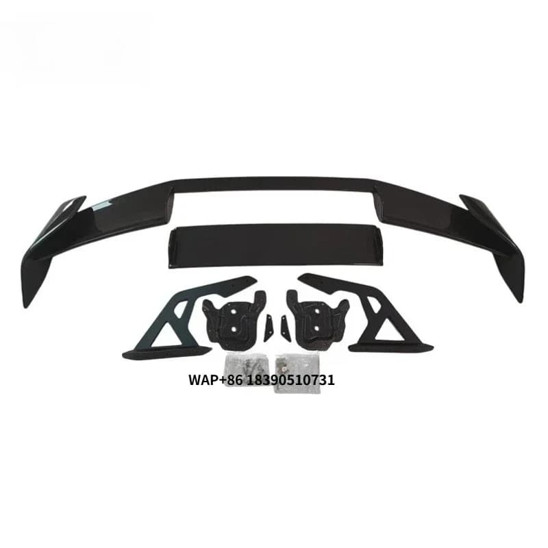 AR Style Dry Carbon Fiber Rear Wing Spoiler for G8x M2 M3 M4 Car Parts Wing