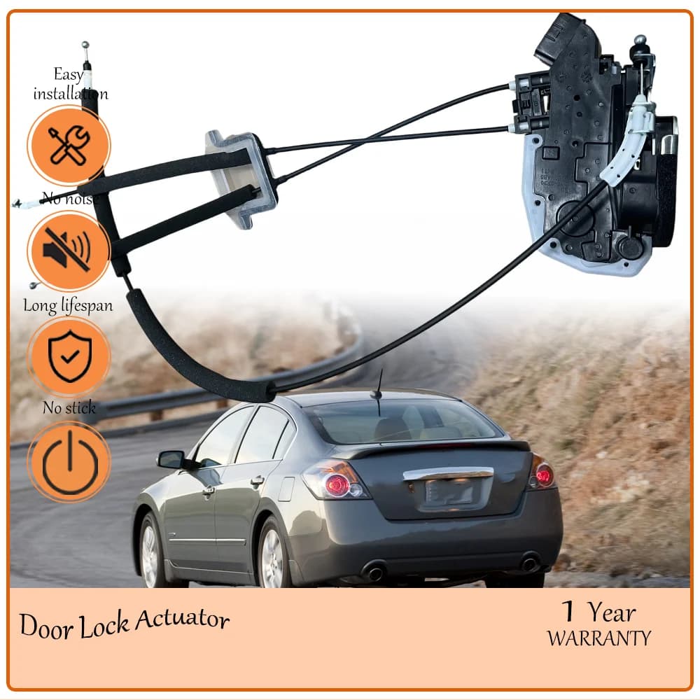 Anti-slipping Front Right Passenger Side Door Lock Actuator, suits 2007-2012 Nissan Altima oem 937-241,80500-JA000,80500-ZX60A