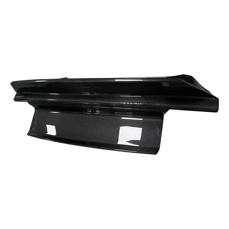 AC Style Trunklid Carbon Fiber Car Rear Trunk with Ducktail for Mustang GT 2015 +