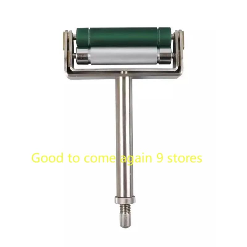 The New ZS Spiral Model Hand Ink Proofer Manual Color Wheel Ink Printing Film Applicator for Gravure Flexgraphic Coating Tools