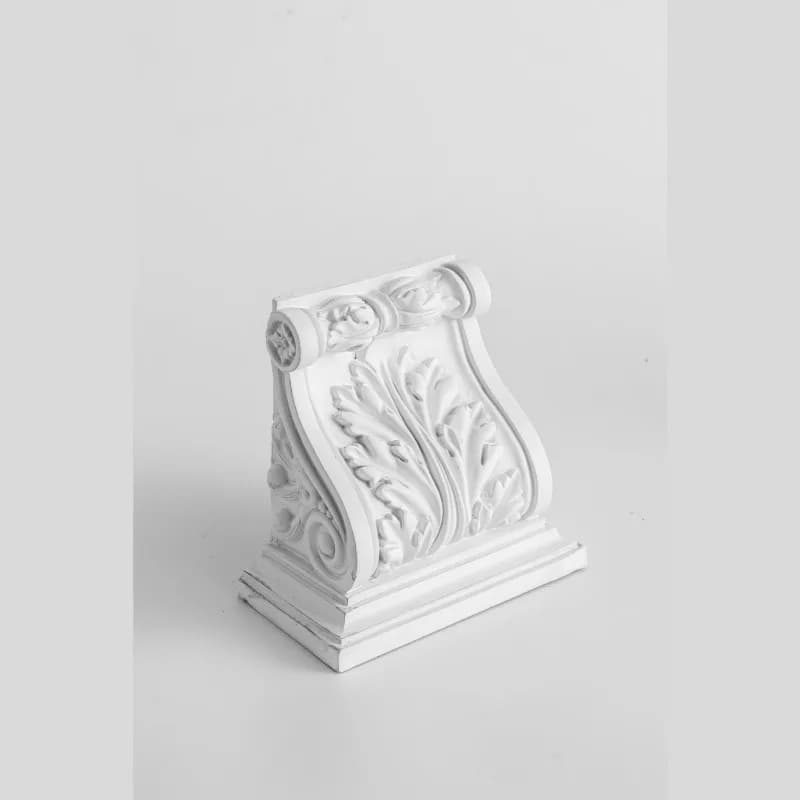 T042 French Style PU Corbels, European Decorative Door Headers & Column Caps