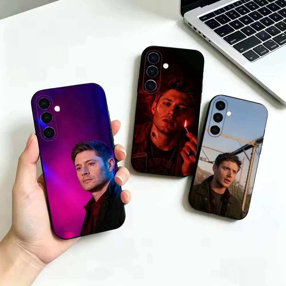 Supernatural Dean-n Shockproof Black Case, Compatible with Samsung Galaxy A02S,A12-A52,A21S,A31,A41,A51,A71-A73,A30S