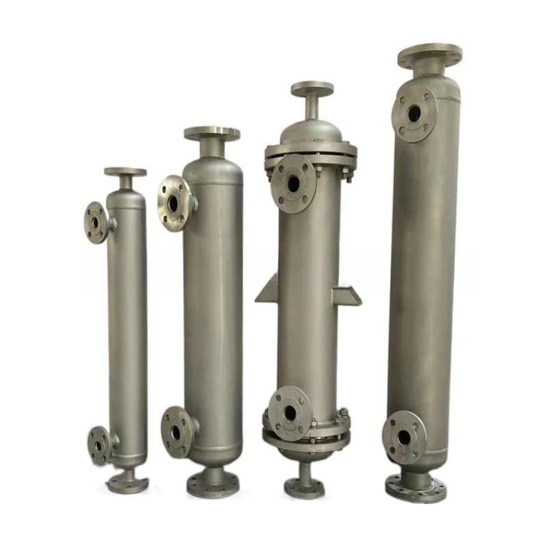 Steam detachable automatic shell and tube heat exchanger Steam convection tube condenser Flue gas waste heat exchanger