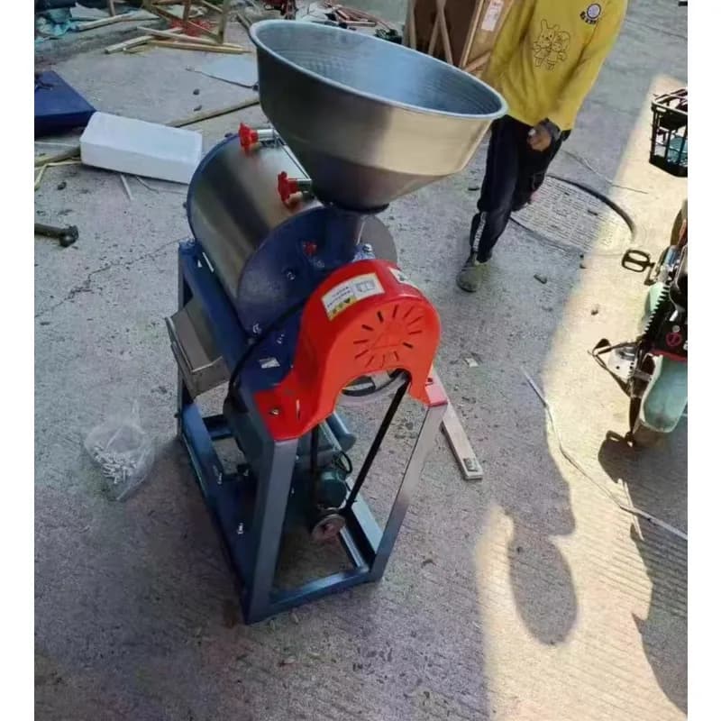 Fine Grinding Machine for Wheat Corn and Buckwheat  Dry and Wet Flour Grinder Pulverizer