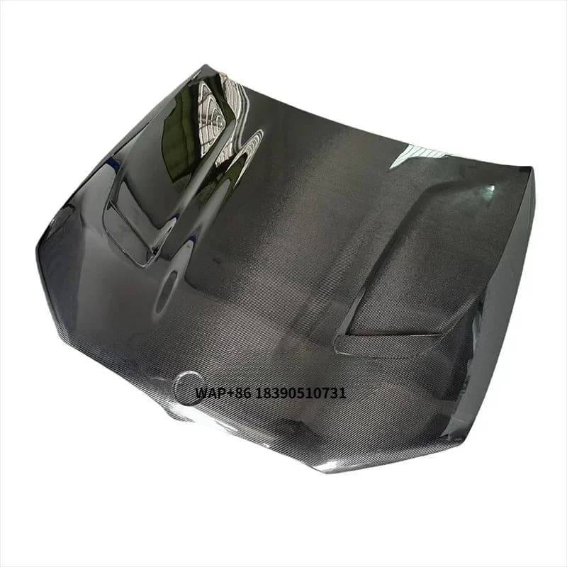 CS Style Carbon Fiber Engine Hood Suitable for 5 Series G30 G38 525LI F90 M5 2018-2023