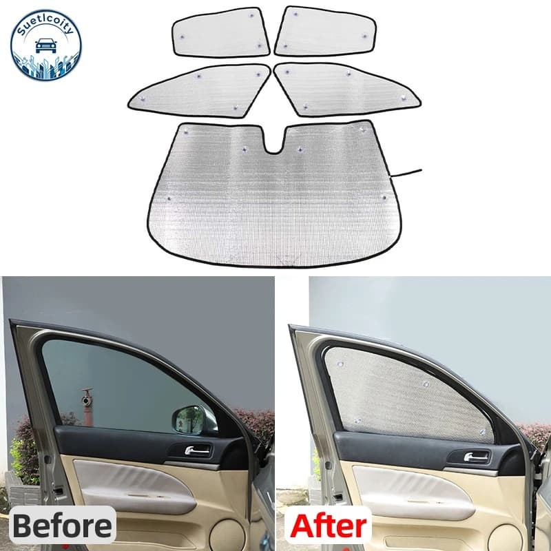 Interior Car Accessories For Alfa Romeo 159 2004-11 Aluminum Foil Car Front Windshield Thermal Curtain Shading Sunscreen Shield