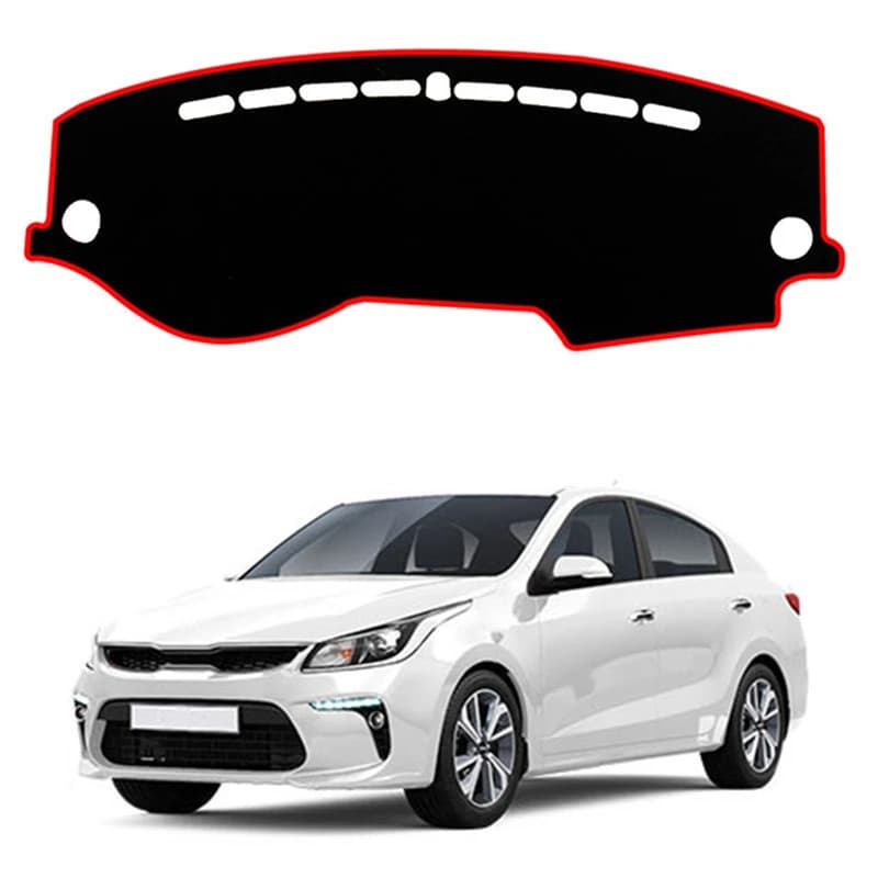 Dashboard Cover Protective Pad Mat For Kia Rio X-Line KX Cross 2017-2019 2020 Car Accessories Dash Board Sunshade Anti-UV Carpet