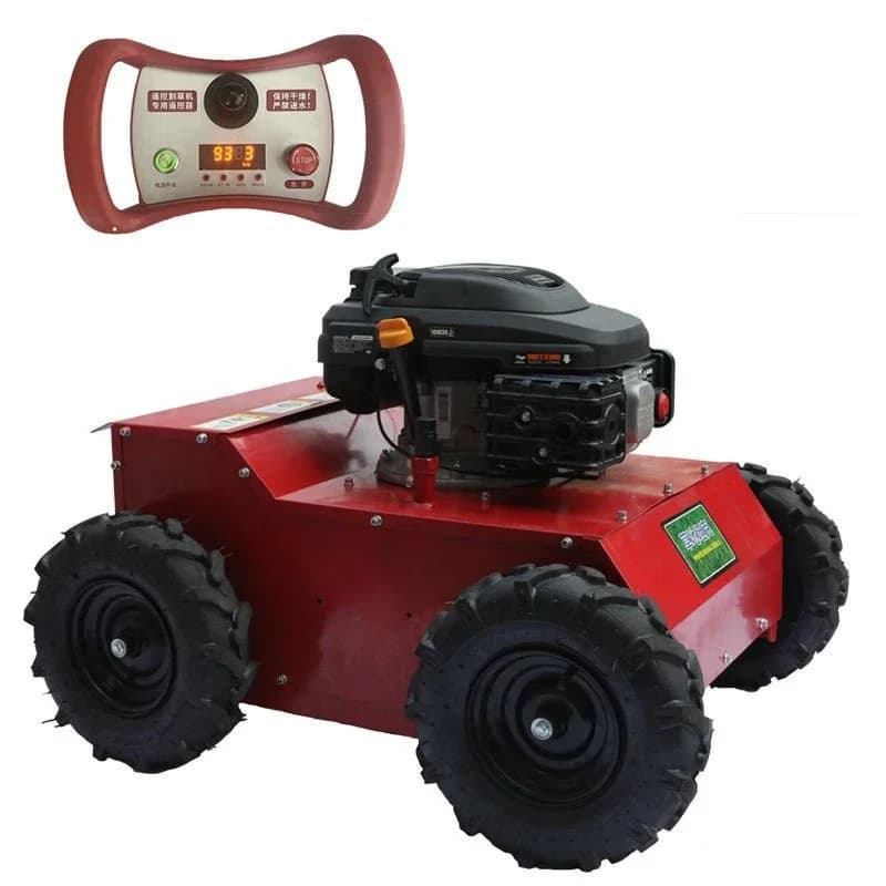 Remote control lawn mower, garden lawn mower, orchard weed mower