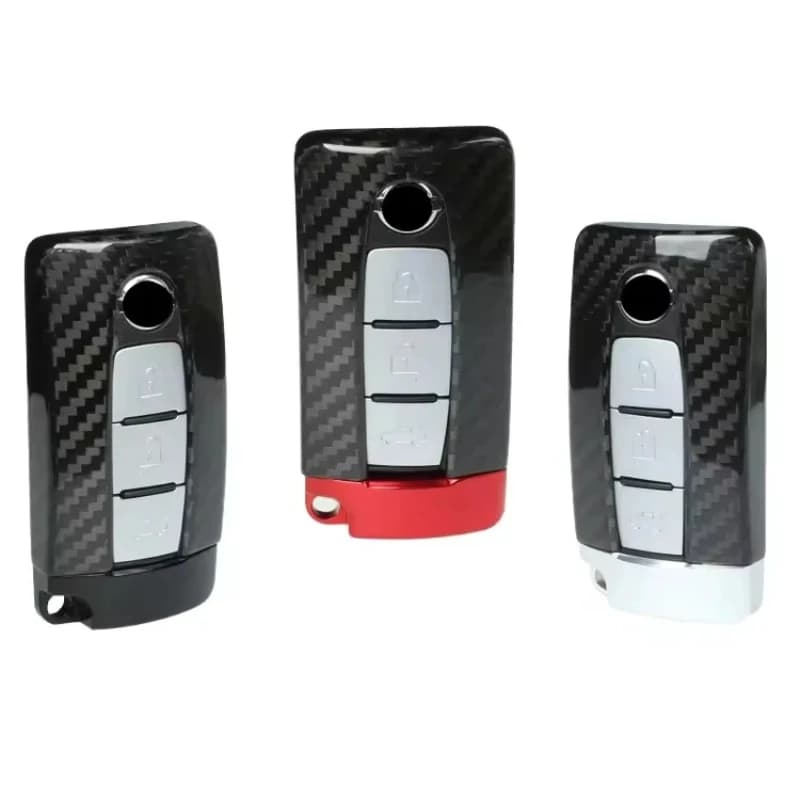 Carbon fiber car key bag cover car interior accessories key bag