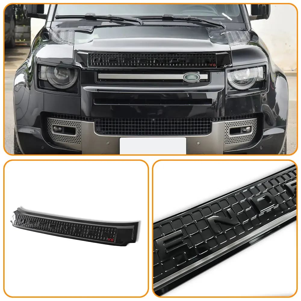 For Land Rover Defender 2020-2025 Hood Guard Bonnet Guard Body Kit Accessories  Front Bug Shield Hood Deflector