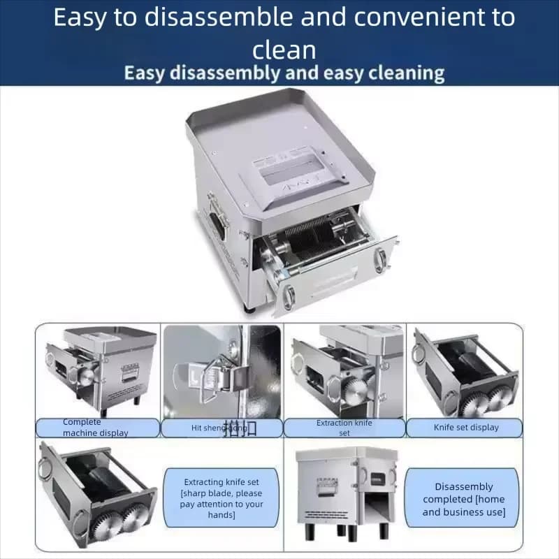 Meat Strip Cutting Machine/pork Meat Slicer Cutter/meat Slicer and Grinder