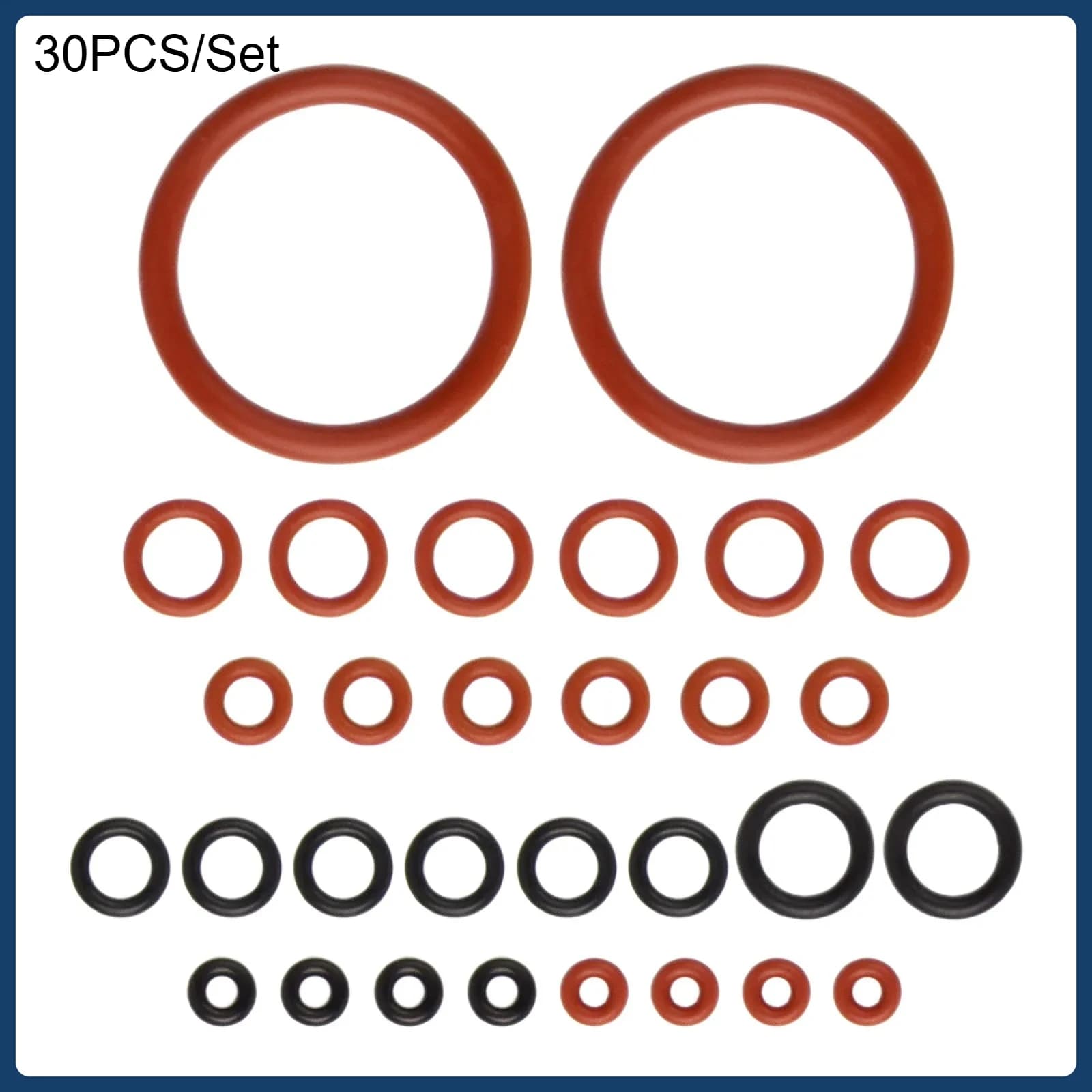 30pcs Coffee Machine Silicone Ring O-ring For SAECO Coffee Machine Steam Valve Water Outlet Valve Mechanical Seal Accessories
