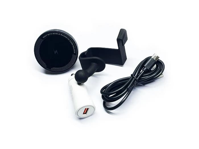 LHD for Left Hand Drive Cars ONLY Car Glove Box Phone Mount MagSafe Char ger For Porsche 987 Cayman Boxster