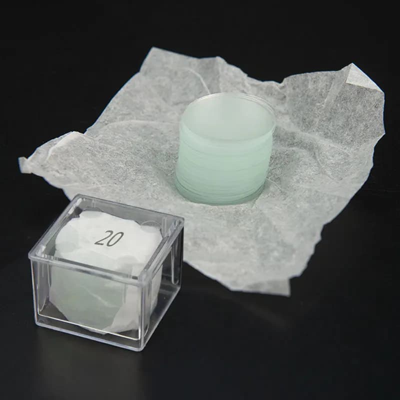 Microscope Diameter 20mm Circular Cover Slides Glass Plate Coverslips WHB Round Coverslip 100 PCS/Box Lens