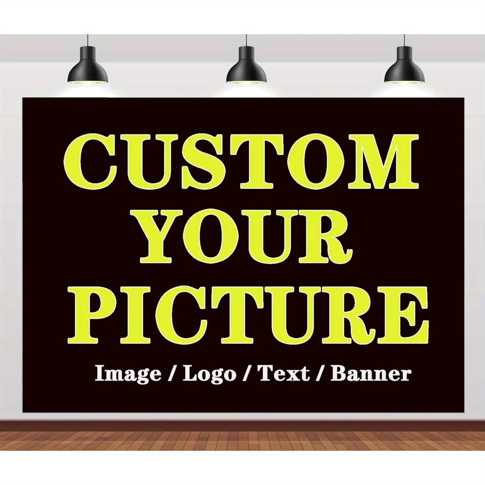 Custom Multi-Size Photo Backdrop Personalized Polyester Banner, Upload Your Image, Durable Photography Background Unique Gift