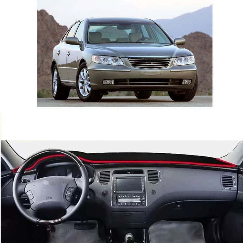 For Hyundai Grandeur Azera 2006 2007 2008 2009 2010 2011 Dash Sun Shiled Cushion Dashboard Cover Mat Pad Dashmat Car Accessories