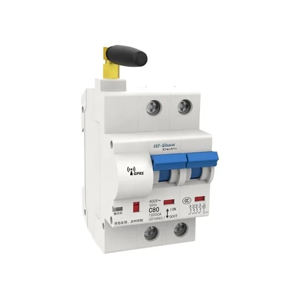High Quality GPRS 4G WIFI Mini Smart Circuit Breaker RS485 TCP IP RCBO ELCB Air Earth Residual Current Leakage Metering MCB
