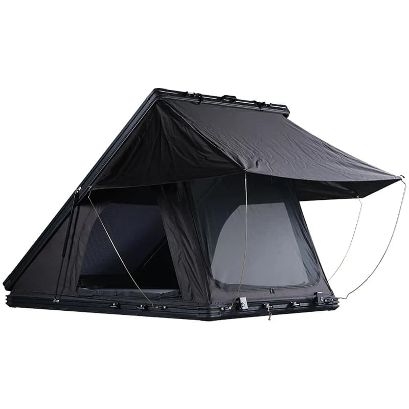High Quality Wholesale 2-3 Person Outdoor Camping Rooftop Tent, Australia Style Triangle Aluminum Hard Shell Roof Top Tent for S