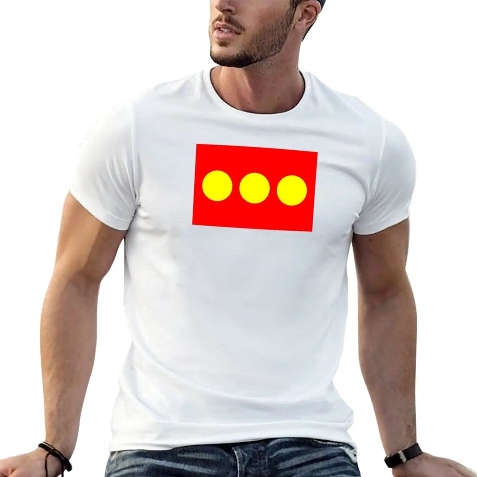 Flag of Freetown Christiania T-Shirt valentines clothes cute tops slim fit t shirts for men