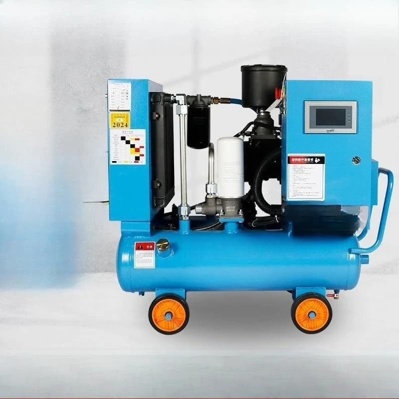 Screw air compressor permanent magnet variable frequency integrated compressor