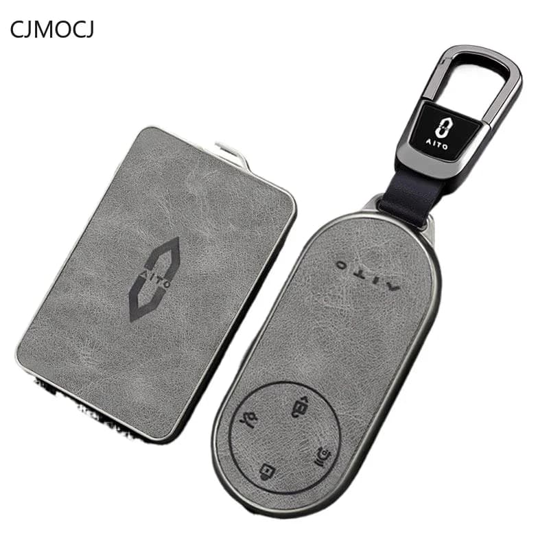 Premium TPU Key Cover Case for AITO M9 / M7 / M5 / M8 Ultra (2026) - Protective Key Fob Shell Keychain