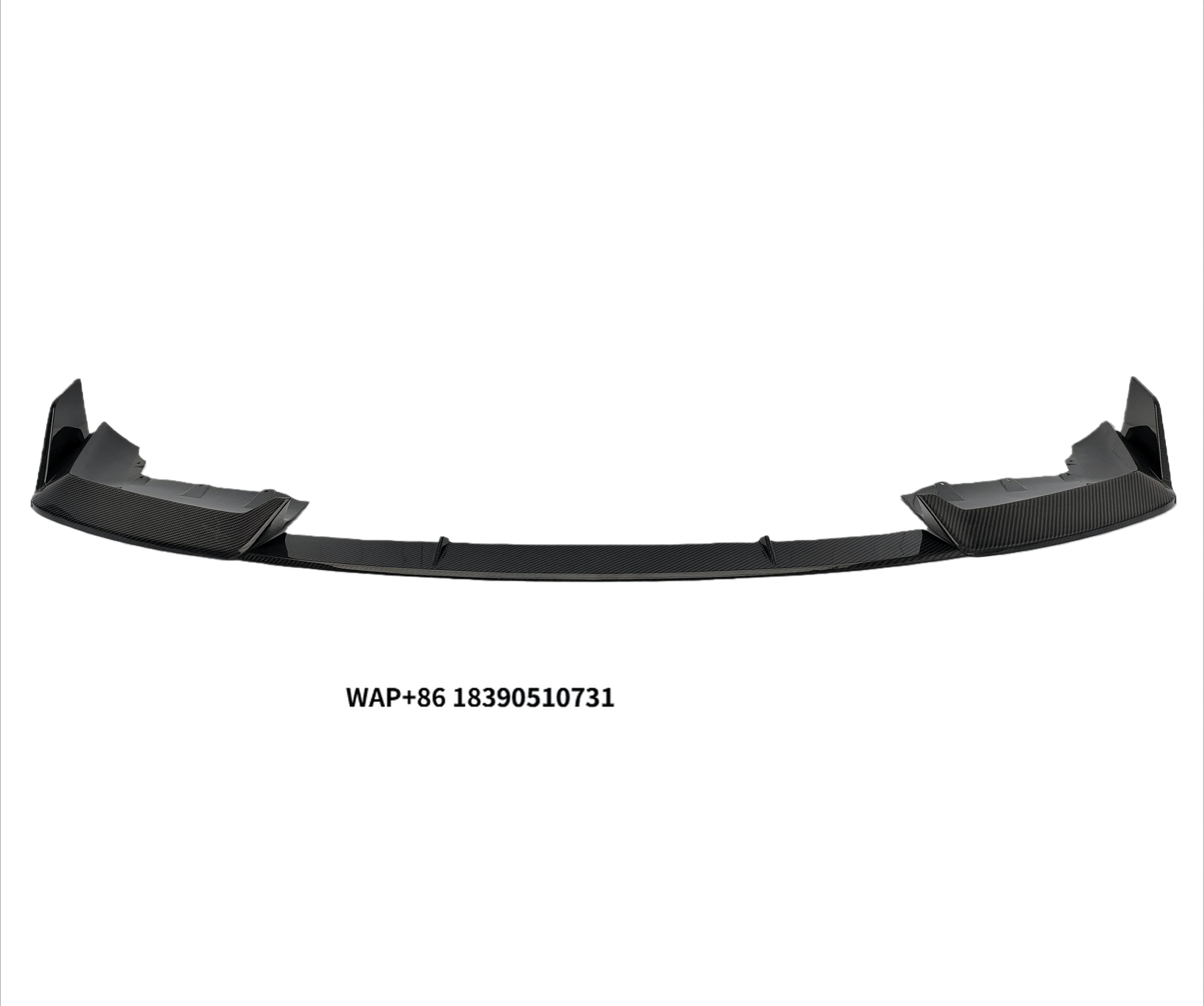 MSY BMW7 Dry Carbon Fiber Front Lip - High-Performance Aero Body Kit for 7 Series G70