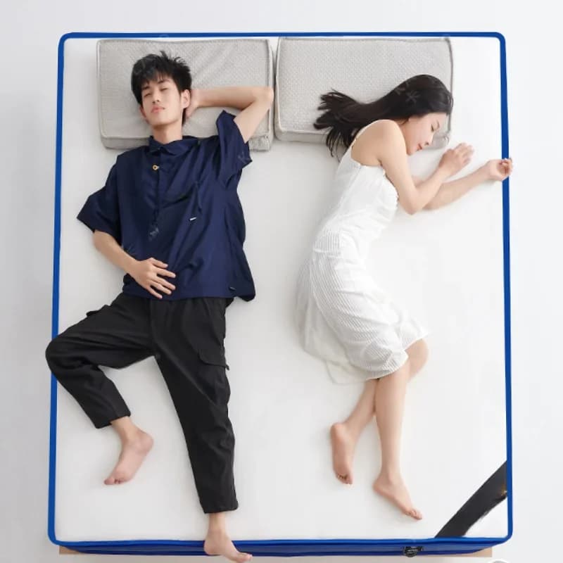 Queen Size Cozy Queen Mattresses Memory Foam Thickness Floor Foldable Mattresses Spring Sleeping Colchon Matrimonial Furniture