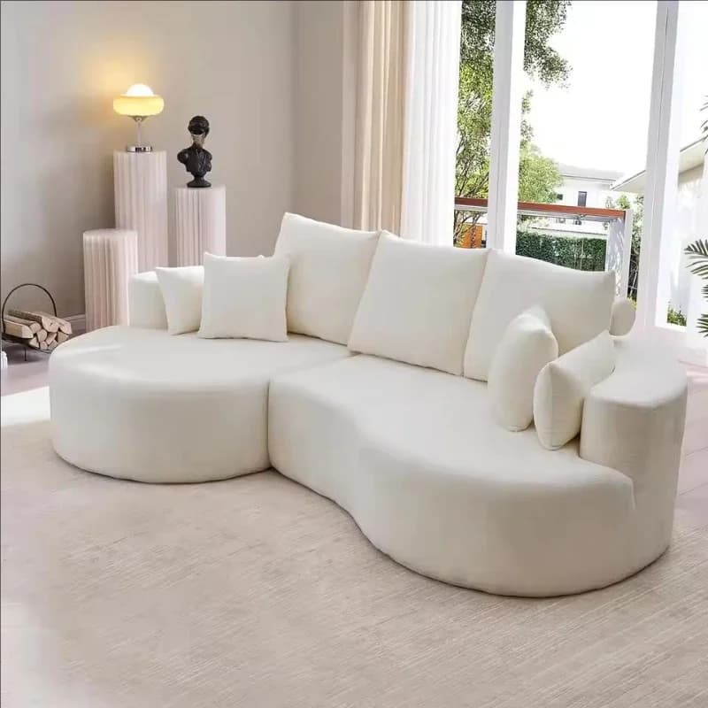 Nordic Modern Compressed Sofa Recliner Apartment Single Bedrooms Compressed Sofa Relax Armchairs Comfortable Divani Furnitures