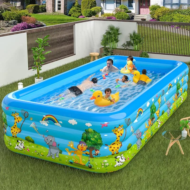Inflatable swimming  baby children's home  folding baby indoor family outdoor large pool paddling pool