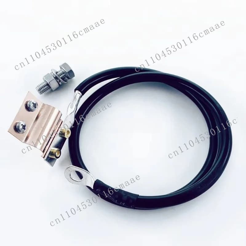 Standard grounding kits for 1/4 cable and 3/8 corrugated coaxial cable