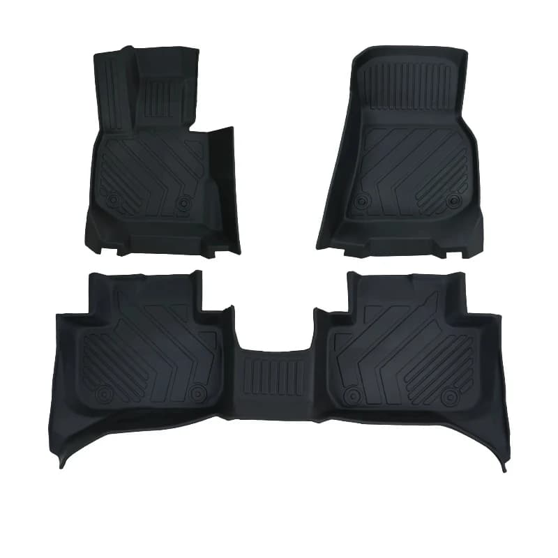 Deluxe tray BMW I3 IX3 X3 anti-fouling and non-slip car mat, full coverage floor mat