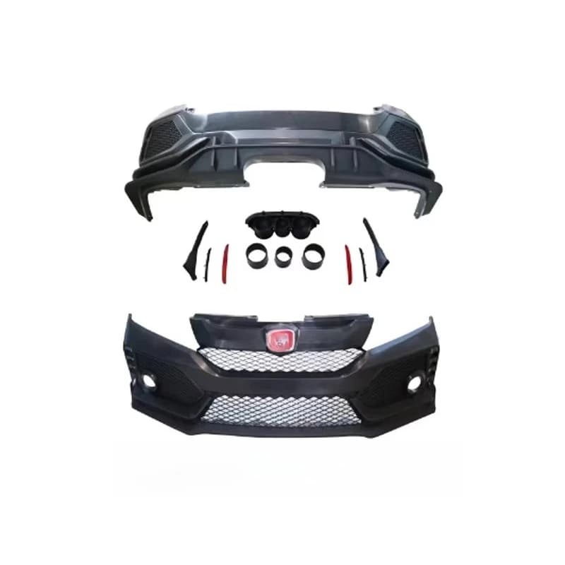 Factory Direct Sales  Type R Style Car Bumper Lip Body Kit for City 2015-2019
