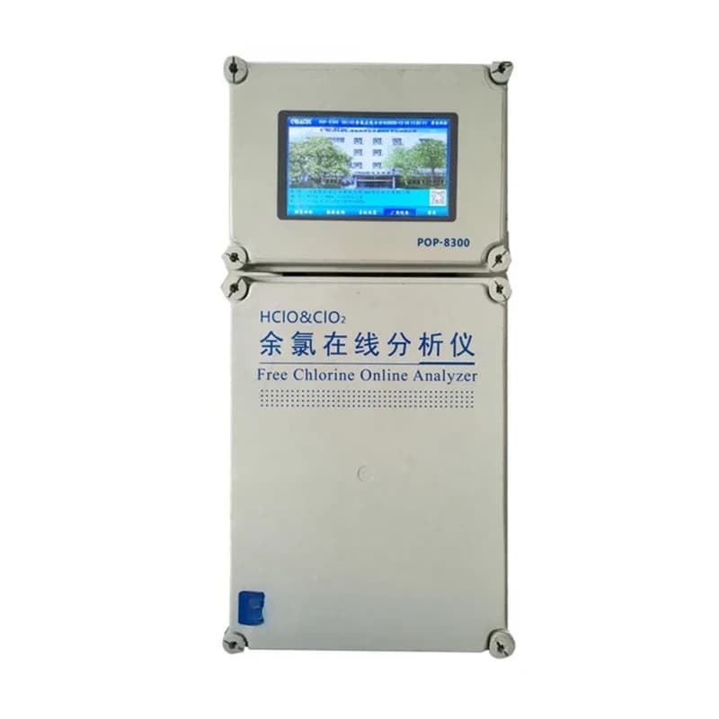 Water treatment online residual chlorine detector, industrial chlorine dioxide online analyzer disinfection