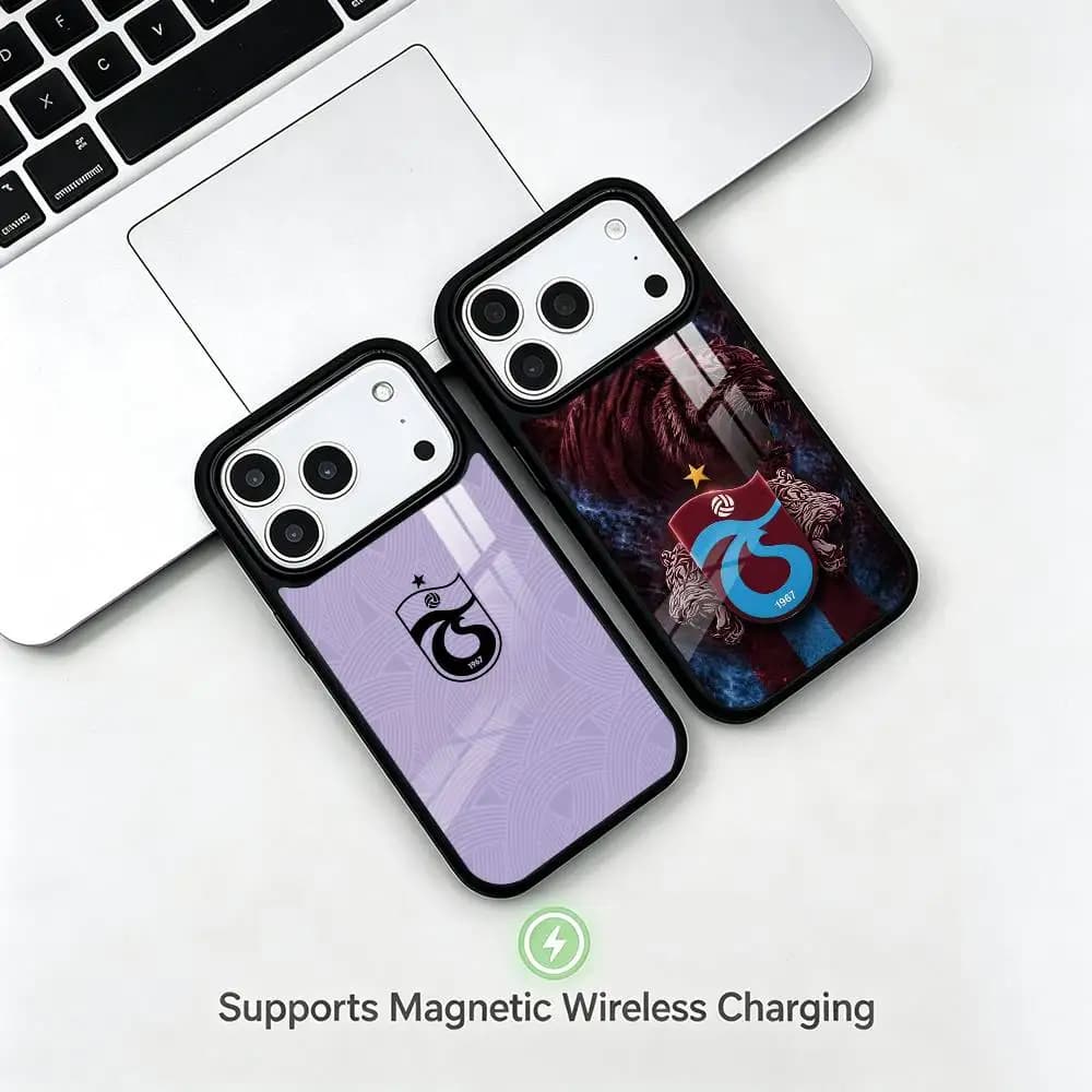 T-Trabzonspor logo  gift Phone Case For iPhone17,16,15,14,13,12,11 Plus,Pro Compatible with magnetic wireless charging