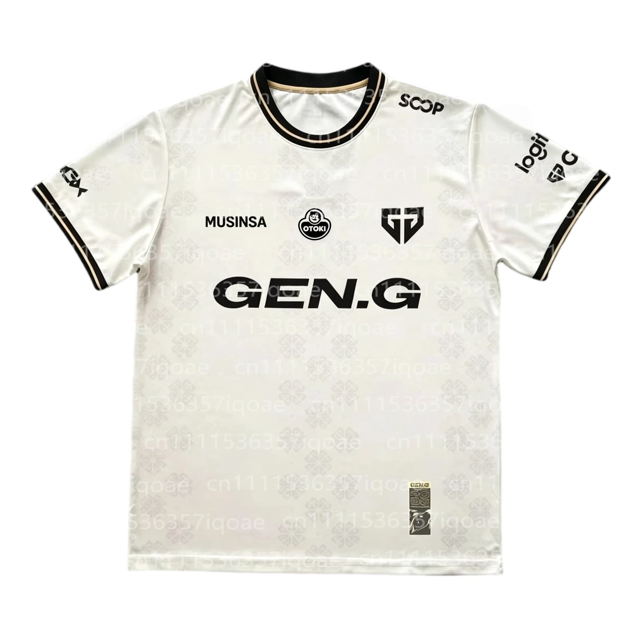 2026 LCK Gen.G Summer League Team Shirt - E-sports World Fan Team Uniform - 3D Round-neck Short Sleeve Customizable T Shirt